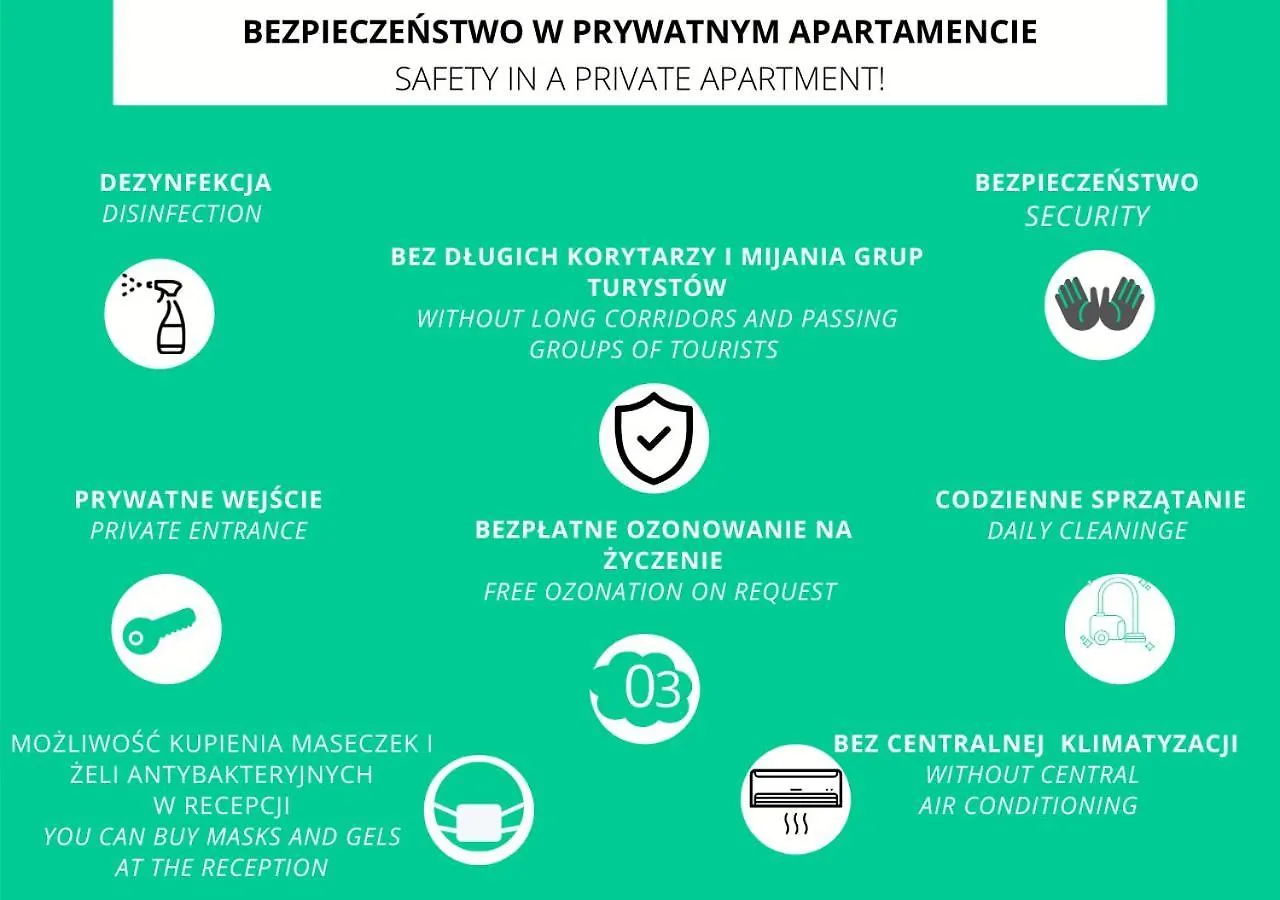 Lubomirskiego 23 Residence: Central Stay Near Main Square & Station Krakow 0*,  Poland